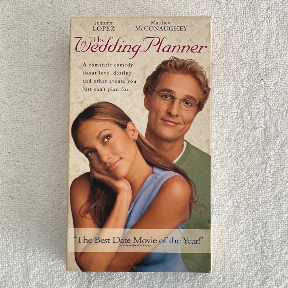 The Wedding Planner VHS Tape